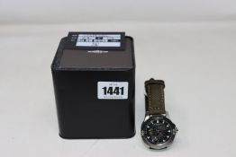 A boxed as new Aeromeister Craftman x 31 limited edition No 109 watch.