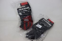 Twenty pairs of assorted as new Dakine cycling/cross-x gloves to include men's, women's and youths.