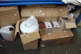 A quantity of miscellaneous items to include a Nuprol rifle case and face mask(approximately 10