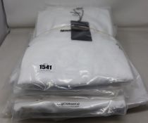 Ten as new Neighbourhood Above T-shirts in white (5 x S, 5 x XL).