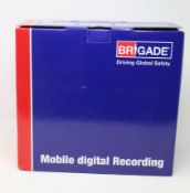 A boxed as new Brigade mobile digital 4-channel 1TB hard disk recording system (MDR-504-1000).