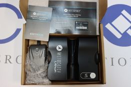 A Motocaddy S-Series standard lithium ion golf battery.