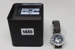 A boxed as new Aeromeister Craftman x 31 limited edition No 111 watch.