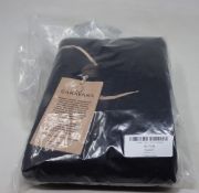 An as new Caravana + Butub fringed cotton-gauze kaftan in black (One size - RRP £288).