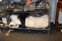 Eighteen assorted as new coats/jackets to include Lee Cooper, Champion, Firetrap, Giorgio, Legend