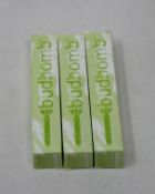 Fifty boxed as new Budbombs (Original Black).