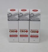 Twelve Dragonfly CBD Oral Drops 1000mg/10ml Natural Flavour (Exp: 02/2023).
