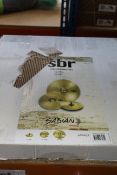 A boxed SBR 5003PE Performance Cymbal Set (14