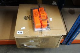 Six Treehog TH1112 heavy duty bungee strops, two Treehog TH1035 harness tool holders and a Treehog