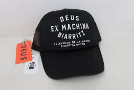 Fourteen as new Deus Ex Machina Biarritz/Tokyo/Ibiza Address trucker caps and five Ibiza Address