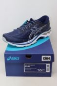 A pair of as new Gel-Kayano 27 trainers (UK 9).