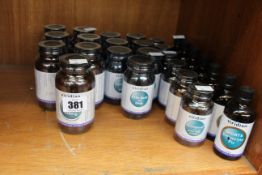 A quantity of viridian supplements to include; Seven bottles of 120 extra C 950mg capsules, Seven