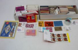 GB booklet stock, mostly folded.