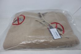 An as new Natasha Zinko x Duo Ltd Anti-Gun embroidered hoodie (S - RRP £324).