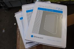 Three Blueair SmokeStop Filter 200 Series.