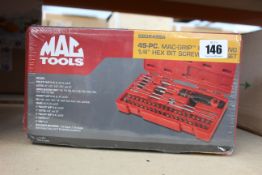 An as new MAC Tools 49-PC. MAC-Grip Ratcheting 1/4