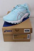 A pair of women's as new Asics GT-1000 10 trainers (UK 5).