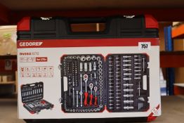 An as new Gedore 172 piece socket set (R4560, 3172).