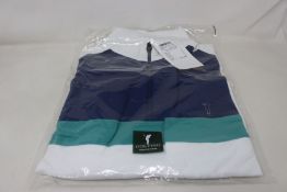 Two as new Golfino Tech 1/2 zip midlayer golf tops (Both UK 42/unisex L - RRP £90 each).