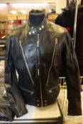 An as new Diesel L-Koji leather jacket (M).