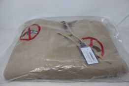 an as new Natasha Zinko x Duo Ltd Anti-Gun embroidered hoodie (S - RRP £324).