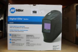 A boxed as new Miller Digital Elite Series in Black (715959657181) (Box has some minor damage).