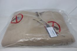 An as new Natasha Zinko x Duo Ltd Anti-Gun embroidered hoodie (M - RRP £324).