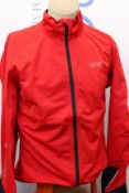 An as new GORE C5 Gore-Tex Active jacket in red/black (EU XL).
