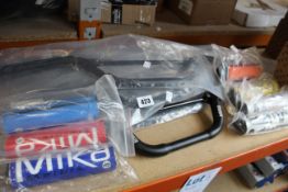 Seven Mika Metals dirt bike handlebars.
