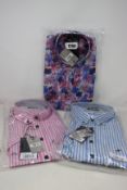 Three as new Fynch-Hatton shirts (1 x M, 2 x XL).