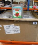 A quantity of as new RAW Smokers Rolling Cigarette Gift Tin Box Sets (Strawberry Cough,