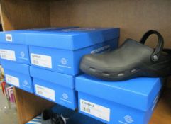 Five pairs of WearerTech Protect clogs (All UK 8 - RRP £45 each).