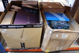 A quantity of as new footwear to include Geox, nasty Gal, Boohoo, Birkenstock, Carvela, Adidas,