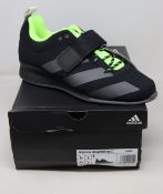 A pair of as new Adidas Adipower weightlifting II (UK 8).