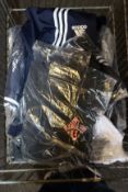 A quantity of as new Adidas sportswear.