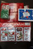 A quantity of as new Christmas products to include BGC Studios luxury Christmas cards, Christmas