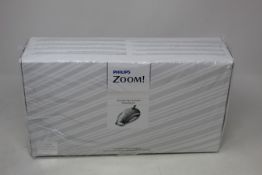 A boxed as new Philips Zoom! Chairside Light-Activated Whitening Kit (EXP: 12/2021).