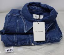 An as new Wales Bonner Saint Catherine shirt dress (Size 40 - RRP £300).