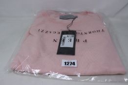 An as new Preen By Thornton Bregazzi Yoshi knit top (XS - RRP £279).