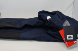 A pair of women's as new Peak Performance Rider ski pants in blue shadow (M - RRP €217).