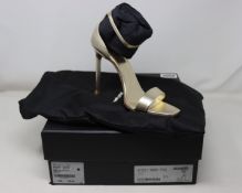 A pair of as new Saint Laurent Amber 105 high heel sandals (EU 37+).