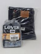 A pair of as new Levi's 511 Slim jeans (W38/L32) and twelve twin packs of Levi's boxer briefs (9 x