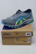 A pair of men's as new Asics GT-1000 10 trainers (UK 9).