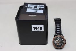 A boxed as new Aeromeister Craftman x 23 limited edition No 36 watch.