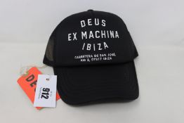 Fifteen as new Deus Ex Machina Amsterdam Address trucker caps and five Ibiza Address trucker caps (