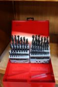 An as new Dormer 54 Piece Multi-Material Twist Drill Bit Set 696-976 (1mm to 13mm).