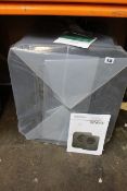 An as new Genelec subwoofer 7370 AP smart active monitor in black (Type: 7370AP-6, 6438128102520) (