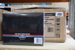 Six boxes of six sets as new Final Fantasy IX Trading Card Games - Starter Sets (French Edition).