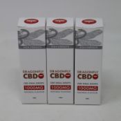 Twelve Dragonfly CBD Oral Drops 1000mg/10ml Natural Flavour (Exp: 02/2023).