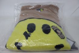 An as new Natasha Zinko x Duo LTD Smile Intarsia rib-trimmed jumper (S - RRP £312).